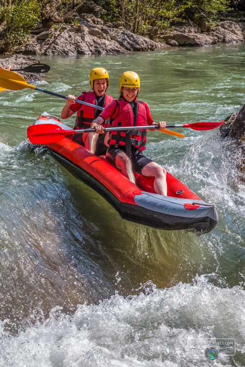 photo cano raft air boat canoe verdon